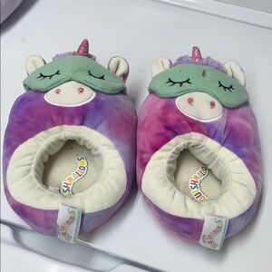 Squishmallows Purple and Cream Unicorn Kids Pajamas